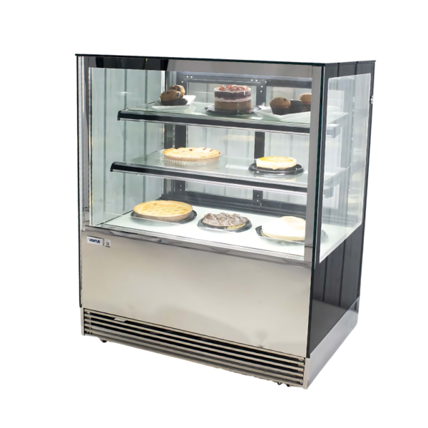 Vitrina Pastelera Refrigerada Cuadrada 1 metro VP-1000CE