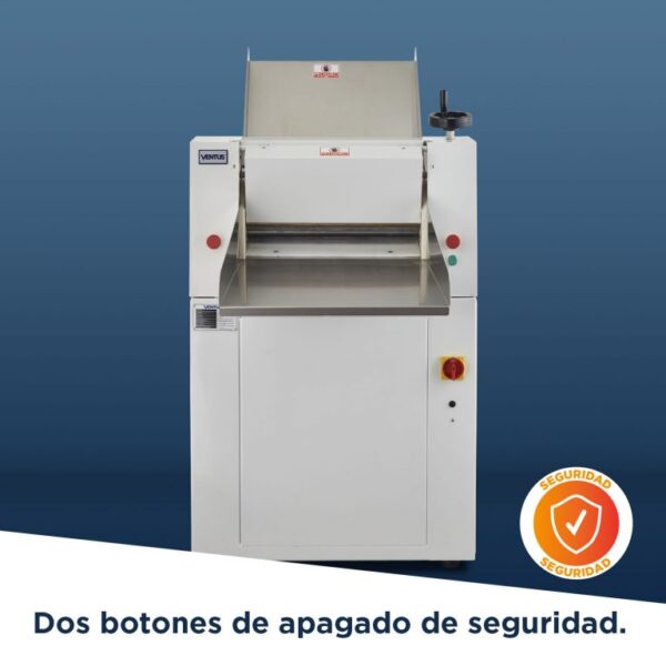 Sobadora de Masas pedestal 50cm Aquiles500 - Imagen 4