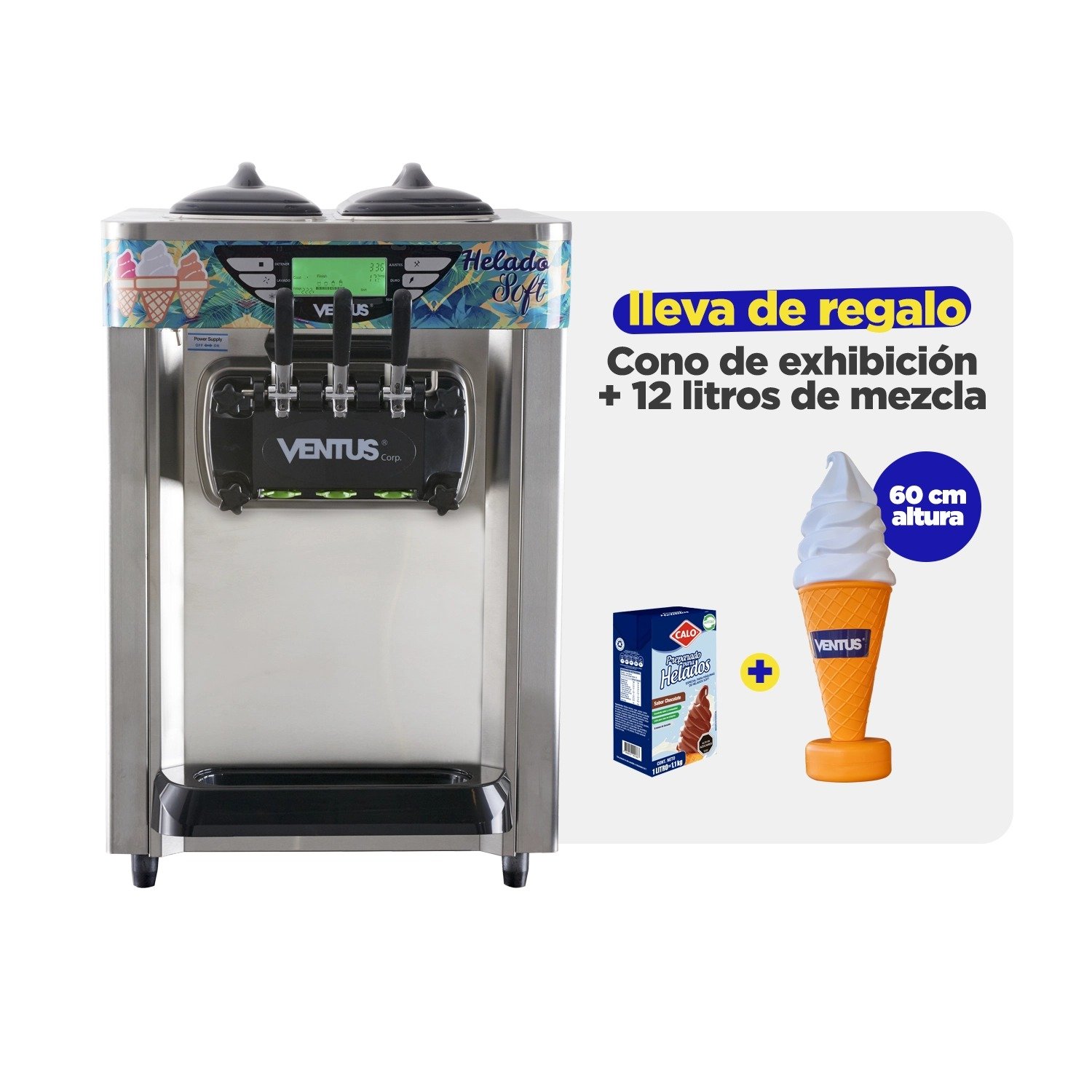 Maquina de helados Soft VSP30S