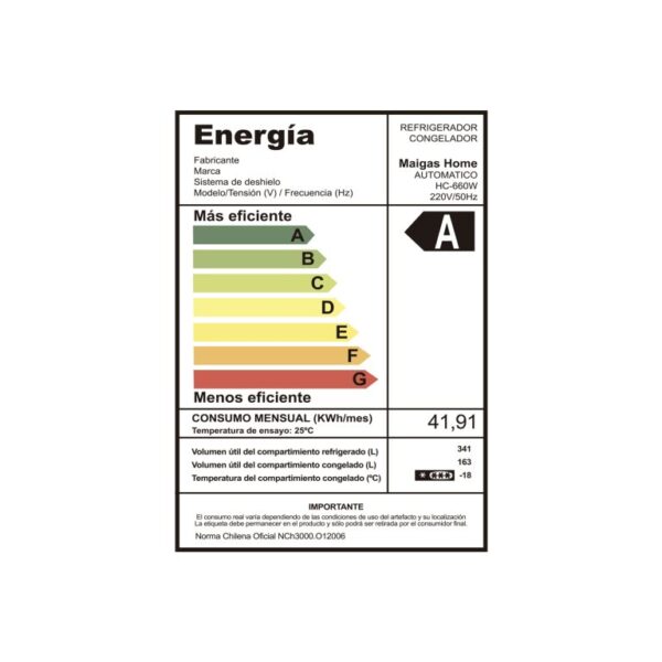 Refrigerador Side By Side 504 LTS. - Imagen 4