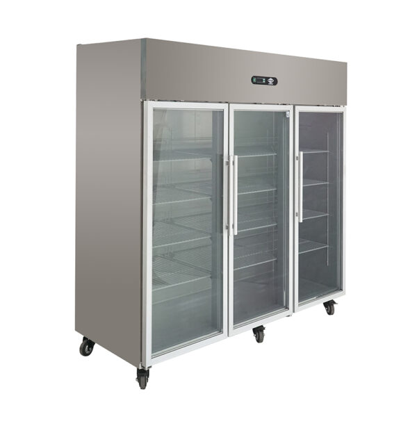 Refrigerador Vertical 3 Puertas De Vidrio 1500 Lts. AS16G3