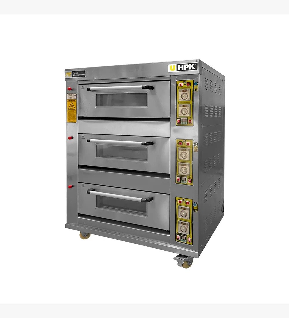 Horno de piso U HPK-3 40x60 Acero inoxidable - Imagen 2