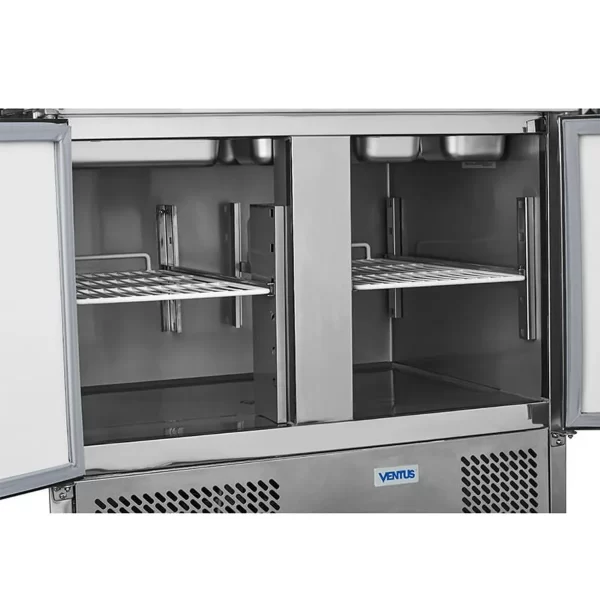 Meson Saladette 2 Ptas Acero Inox. Vmrsl-380Benefit Vmrsl-380 Benefit Ventus - Imagen 5
