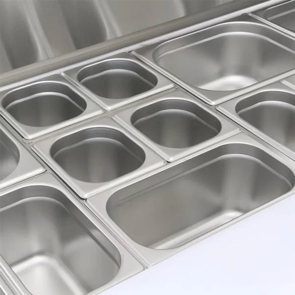 Mesón Saladette 3 Ptas Acero Inox. Vmrsl-385 Benefit Ventus - Imagen 3