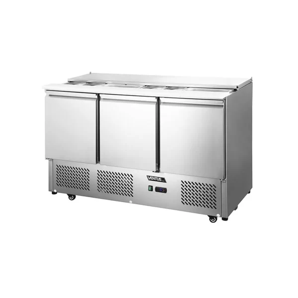 Mesón Saladette 3 Ptas Acero Inox. Vmrsl-385 Benefit Ventus - Imagen 4