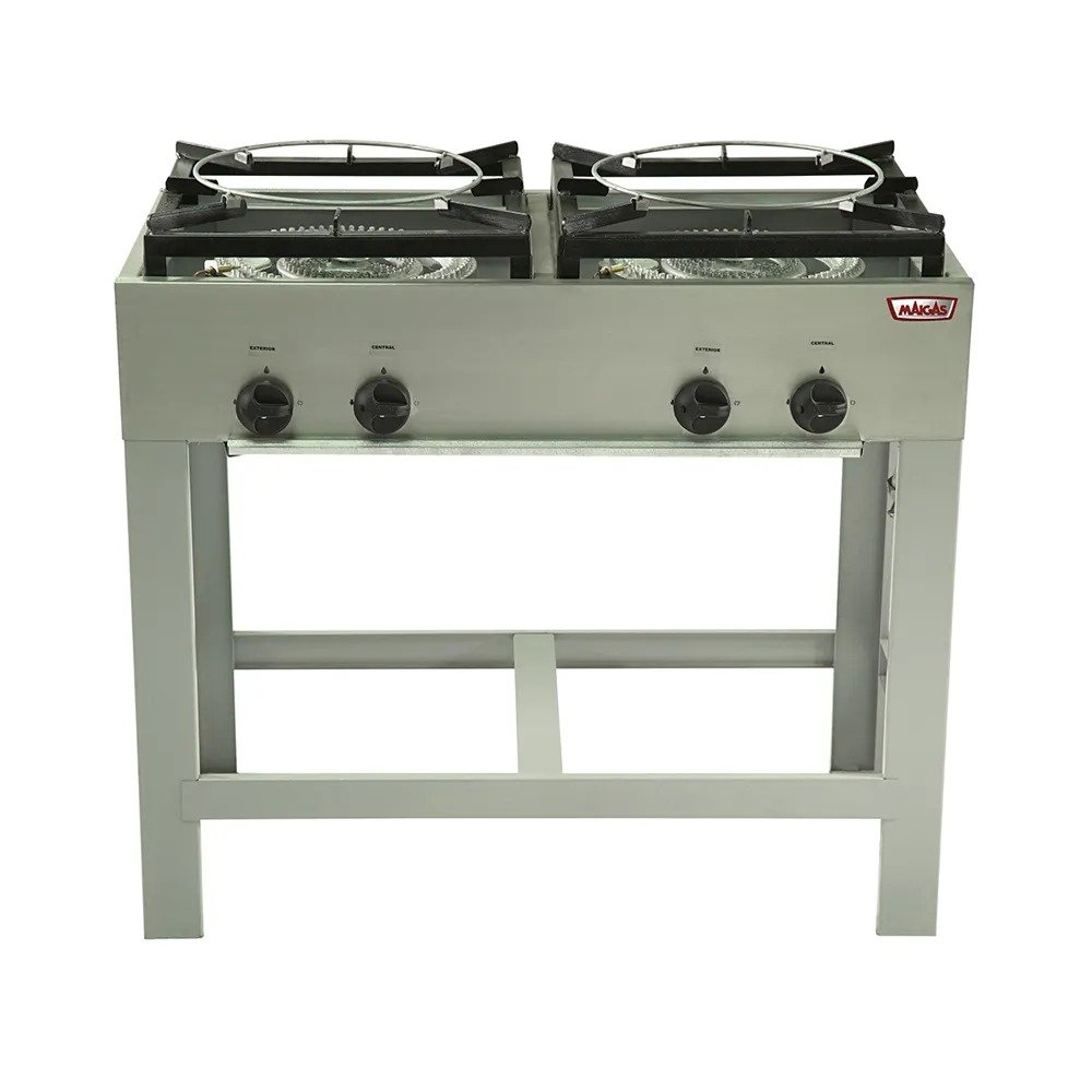 Anafe 2 Quemador Doble GLP Maigas