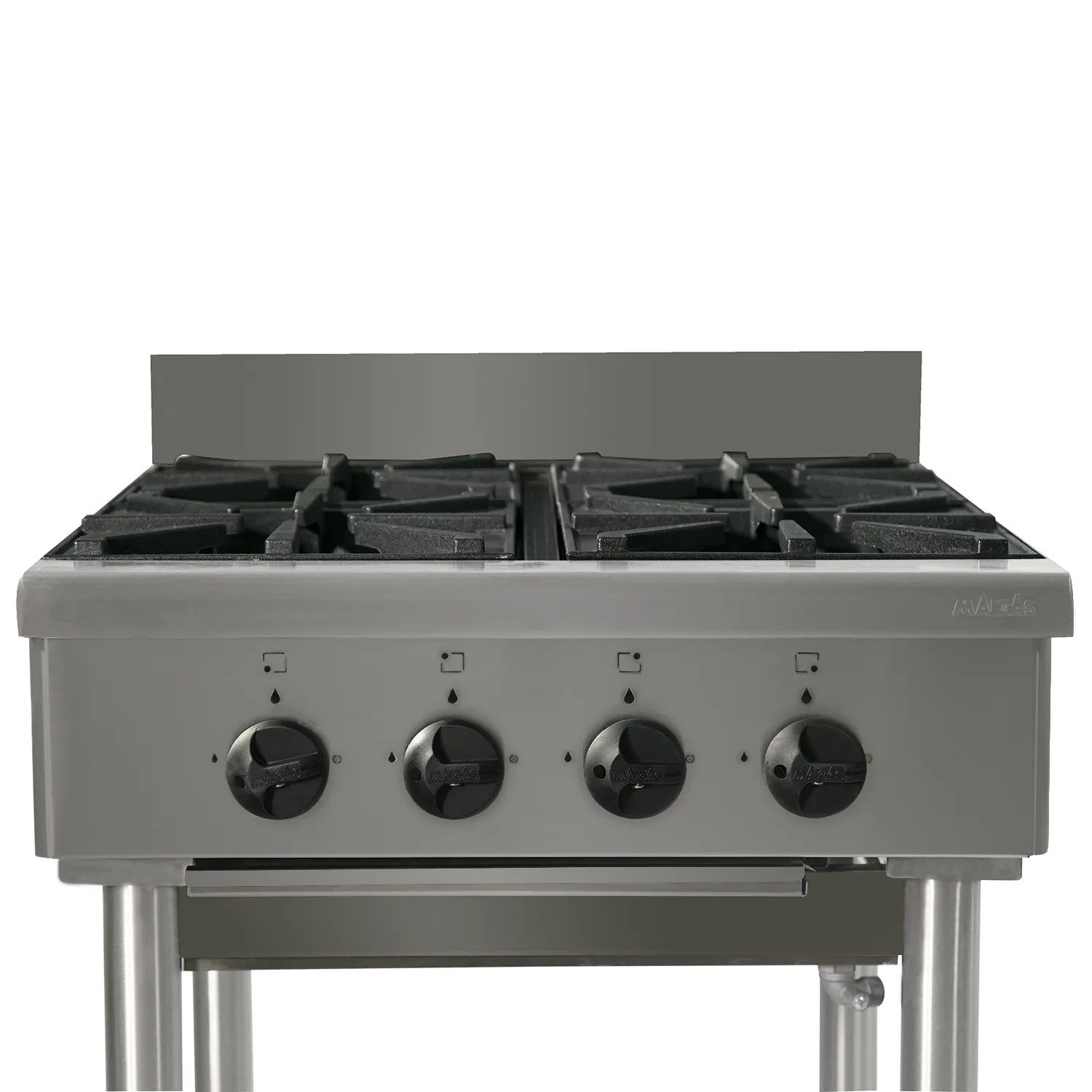 Anafe 4 parrillas 30×30 cm. GLP Maigas - Imagen 3