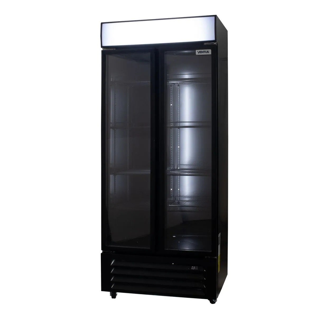 Visicooler 600 Lts 2 Puertas Slim VC-600B Ventus - Imagen 2